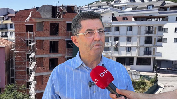 İstanbul'daki bina sosyal medyanın gündeminde | Belediye başkanı yerinde inceledi, iddiaların sebebini anlattı