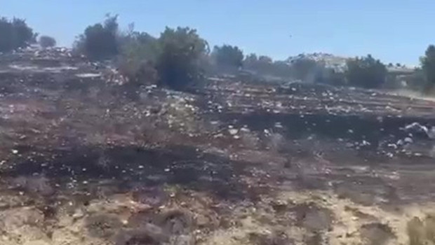 Mersin’de emekler yandı! 6 dekar bahçe yangında kül oldu