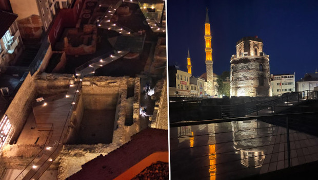 Edirne’nin tarihi saat kulesi yeniden ziyarete açıldı