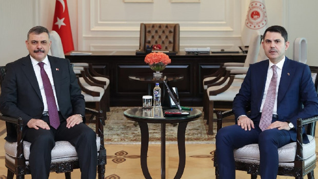 Bakan Çiftçi'den Bakan Kurum'a ziyaret