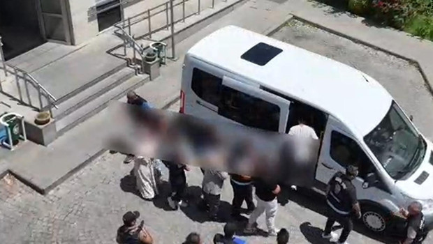 'Change araç' operasyonunda 5 tutuklama