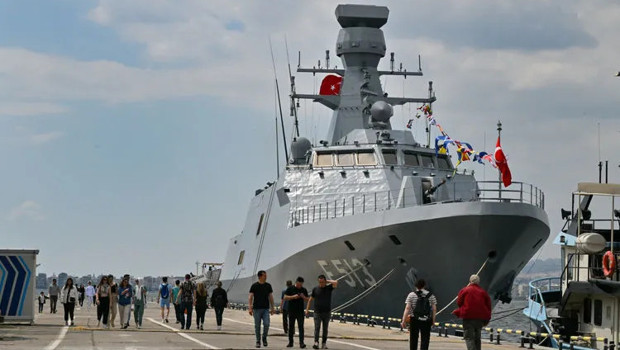 TCG Burgazada, Belçika'da ziyaretçilerini ağırlayacak