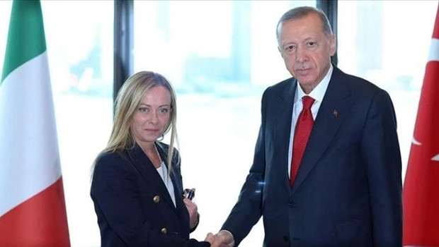 Cumhurbaşkanı Erdoğan, İtalya Başbakanı Meloni ile görüştü