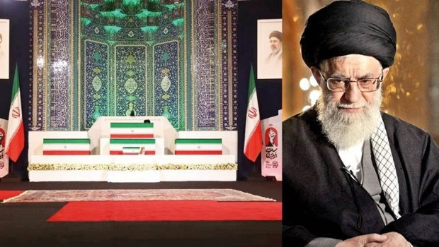 Hamaney için ilk tören son namaz yerinde… Her köşe başında öfke ve matem...