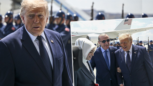 ABD Başkanı Trump, Ankara'ya geldi: İşte Cumhurbaşkanı Erdoğan ve Trump arasında geçen ilk konuşma