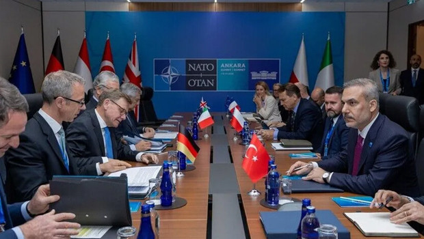 Bakan Fidan, NATO Ankara Zirvesi kapsamında kısıtlı katılımlı bir toplantıya iştirak etti