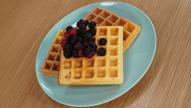 Glutensiz waffle tarifi (Videolu)