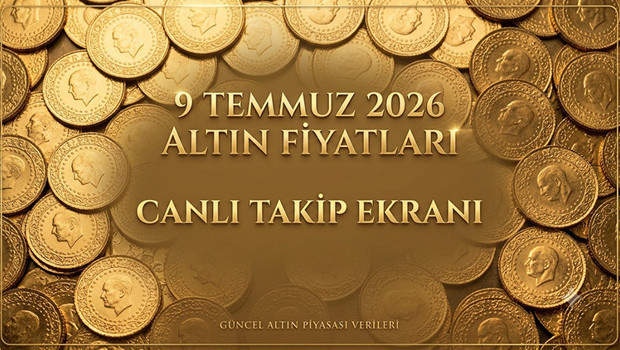 ALTIN FİYATLARI CANLI VE ANLIK SON DAKİKA 9 TEMMUZ 2026 | Bugün Altın Fiyatları Ne Kadar || Gram Altın ve Çeyrek Altın Bugün Ne Kadar Oldu Kapalıçarşı altın fiyatları son durum: İşte 9 Temmuz Canlı Kurlar