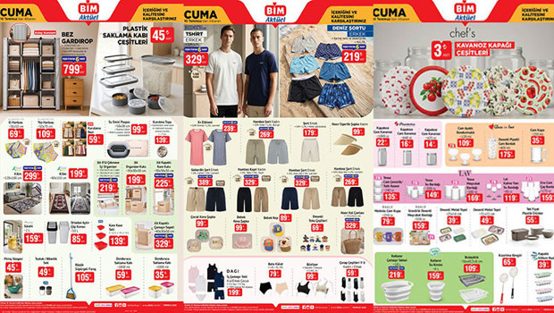 BİMDE BU CUMA ÜRÜNLERİ SATIŞTA BİM aktüel 10 Temmuz 2026 kataloğu - Yepyeni BİMde Bu Hafta İndirimli Ürünler || Şok İndirim Listesi BİM’e bu hafta neler var Bim Broşürü Akülü Araba , Kavanoz Çeşitleri Raflarda