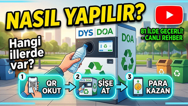 DOA Geri Dönüşüm Makinesi Hangi İllerde Var, Nasıl Yapılır