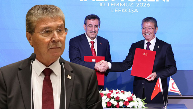 KKTC Başbakanı Üstel'den Rumlara çağrı: Susuz kaldığınızda size de su verebiliriz haber görseli