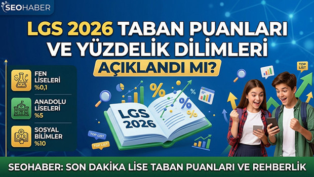 LGS TABAN PUANLARI, YÜZDELİK DİLİMLER VE OKUL KONTENJANLARI 2026 || MEB LGS lise taban puanları, yüzdelik dilimler ve kontenjanlar ne zaman belli olacak