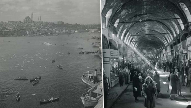 79 yıl önce çekti: İlk kez göreceksiniz! İşte 1940'lı yılların sonundaki eski İstanbul