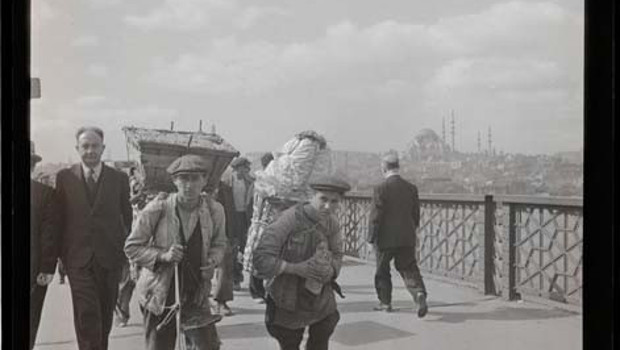 79 yıl önce çekti: İlk kez göreceksiniz İşte 1940lı yılların sonundaki eski İstanbul