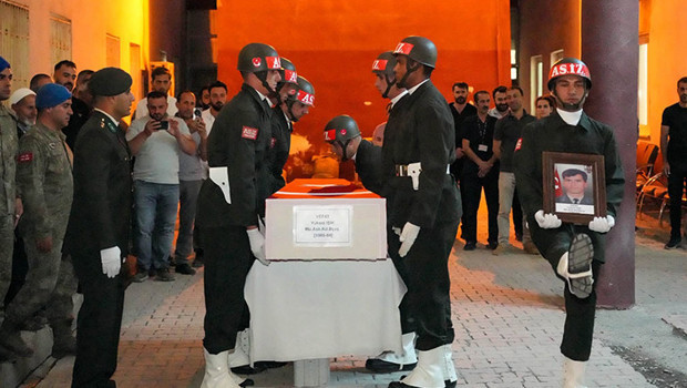 Cilo Dağı'nda hayatını kaybeden emekli astsubay Yüksel Işık için askeri tören düzenlendi