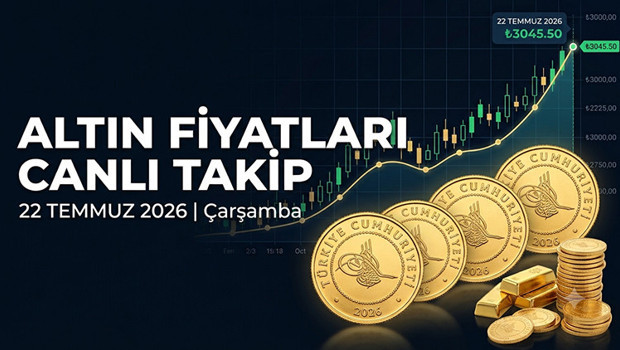 BUGÜN ALTIN FİYATLARI NE KADAR OLDU SON DAKİKA | Canlı ve anlık takip: 22 Temmuz 2026 Canlı Gram Altın, Çeyrek Altın ve Ons Altın Fiyatları (Kapalıçarşı) BUGÜN ALTIN FİYATLARI NE KADAR OLDU SON DAKİKA | Canlı ve anlık takip: 22 Temmuz 2026 Canlı Gram Altın, Çeyrek Altın ve Ons Altın Fiyatları (Kapalıçarşı)