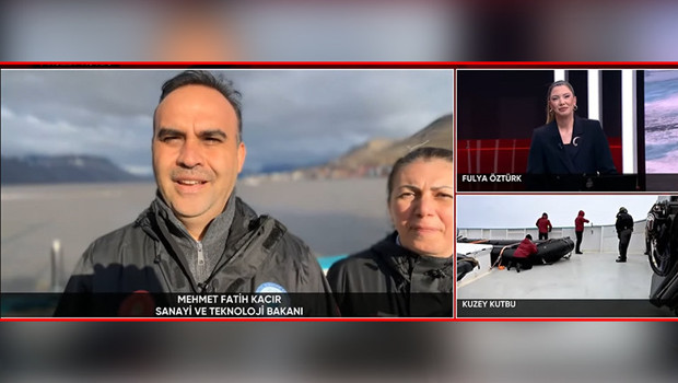 Kuzey Kutbu'ndan özel yayın! Bakan Kacır'dan CNN Türk'e önemli açıklamalar