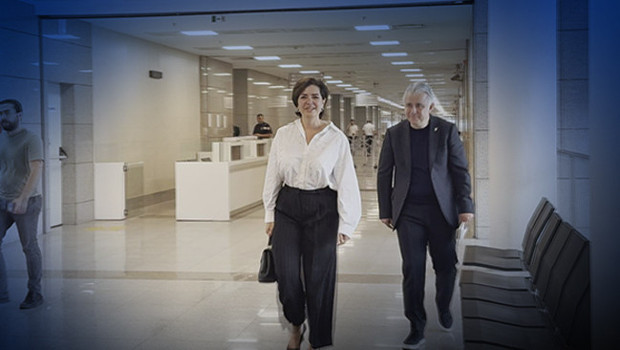 Ahbap soruşturması: Özlem Gürses ifade vermek için adliyeye geldi