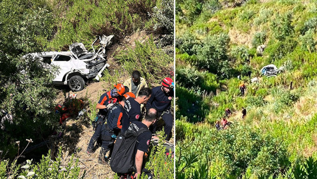 150 metrelik uçurumda can pazarı: 5 ölü 2 yaralı