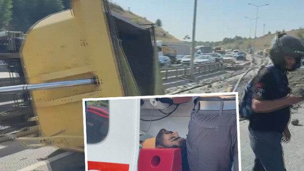 Eyüpsultan'da kaza: 2 yaralı haber görseli