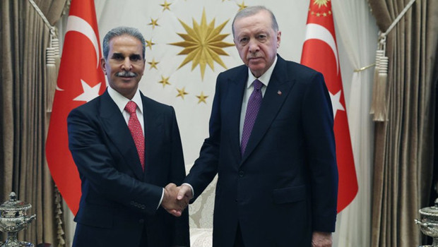 Cumhurbaşkanı Erdoğan, Irak Yüksek Yargı Konseyi Başkanı Zeydan ile görüştü haber görseli