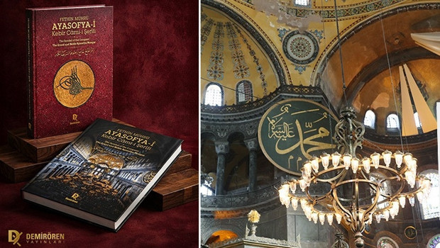 Ayasofya'nın açılış yıl dönümünde yayınlanan "Fethin Mührü" eserine yoğun ilgi haber görseli