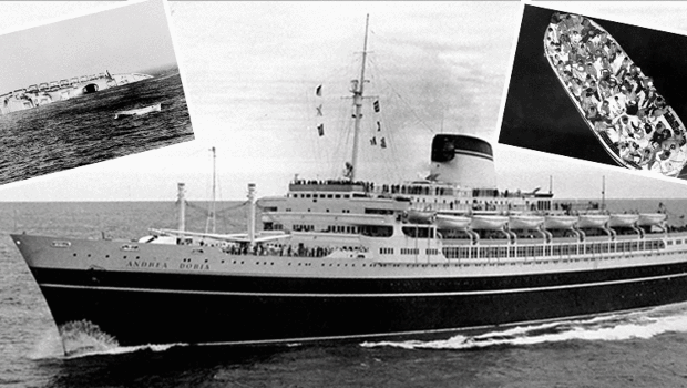 1950’lerin Titanik'i: Lüks yolcu gemisi Andrea Doria'nın son seferinde yaşanan facia haber görseli
