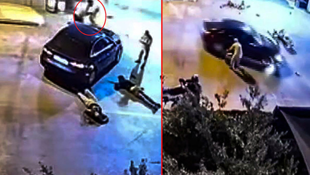 Dehşet dolu saniyeler kamerada! Yaralıları ezip olay yerinden kaçtı