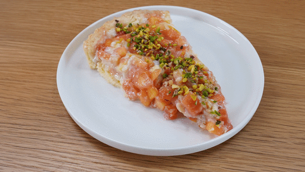 Glutensiz şeftalili tart tarifi (Videolu)