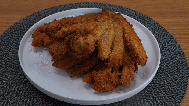 Tempura patlıcan tarifi (Videolu)