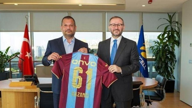 Trabzonspor Başkanı Ertuğrul Doğan'dan Şenol Kazancı'ya ziyaret haber görseli