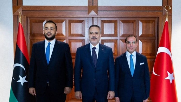 Dışişleri Bakanı Hakan Fidan, Libya Savunma Bakan Vekili Zubi ile görüştü haber görseli
