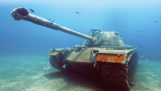 Tank batığına büyük ilgi haber görseli