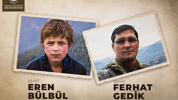 İçişleri Bakanlığı: İyi ki varsın Eren, iyi ki varsın Ferhat Astsubay haber görseli