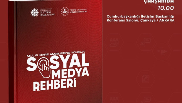Bakanlık ve İletişim Başkanlığı'ndan 'Mülki İdare Amirlerine Yönelik Sosyal Medya Rehberi' haber görseli