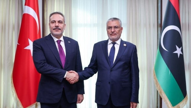 Dışişleri Başkanı Hakan Fidan, Libya Yüksek Devlet Konseyi Başkanı Takala ile görüştü haber görseli