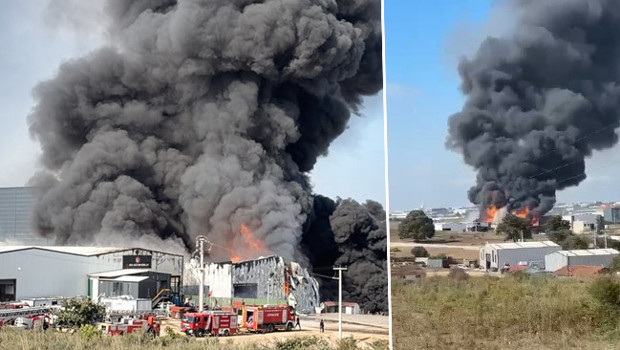 Kocaeli Gebze'de depo yangını: 2 işçi hastaneye kaldırıldı haber görseli