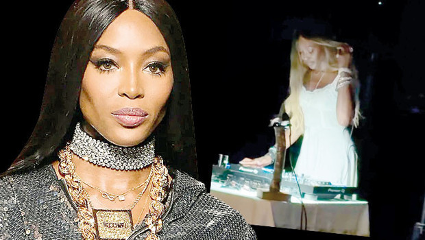 Naomi Campbell Bozburun'da DJ Kabinine Geçti