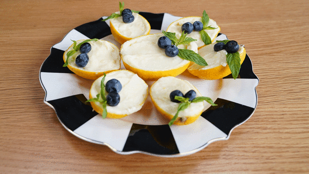 Glutensiz limon soslu muhallebi (Videolu)