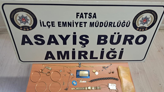 Ordu'da 1.2 milyon TL’lik altın hırsızlığı: 4 gözaltı