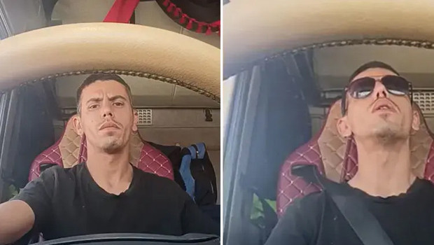Aksaray’da alev alan TIR’da ölen şoförden geriye kazadan 1 saat önceki canlı yayını kaldı