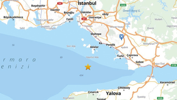 Adalar’da deprem fırtınası korkuttu... Öncü değil
