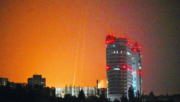 Kiev'e Füze Saldırısı Düzenlendi