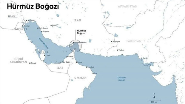 UKMTO: Hürmüz Boğazı'nda bir tanker vuruldu
