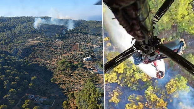 Antalya'da orman yangını: Ekipler müdahale ediyor haber görseli