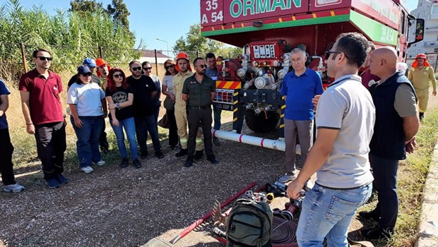 Orman yangınlarında gönüllüler devrede