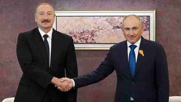 Bişkek'te kritik görüşme: Aliyev ile Paşinyan bir araya geldi haber görseli