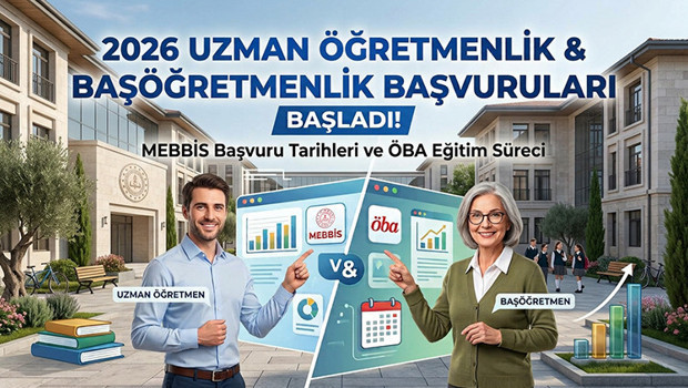 Uzman Öğretmenlik ve Başöğretmenlik Başvuruları Başladı 2026 MEB Başvuru Tarihleri ve Şartları (MEBBİS Ekranı)