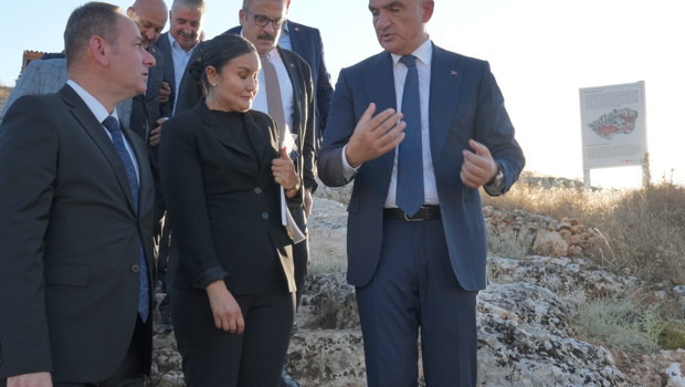 Bakan Ersoy Adıyaman’da... Kommagene’nin kadim kenti Perre’de çalışmalar sürüyor