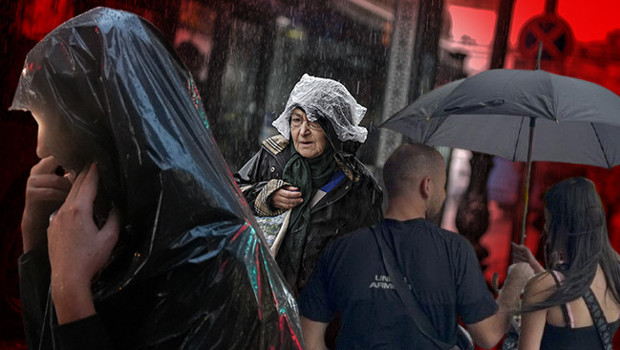 Balkanlar'dan serin hava geliyor: Sağanak ve kuvvetli rüzgar uyarısı | Meteoroloji saat verdi: Bu bölgelerde yağış var